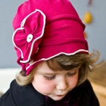 Red Riding Hood In Her Bonnet Beanie/Hat - Baby Girls Clothes