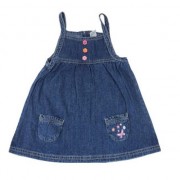Blue Jeans/Denim Dress - Baby Girls Clothes